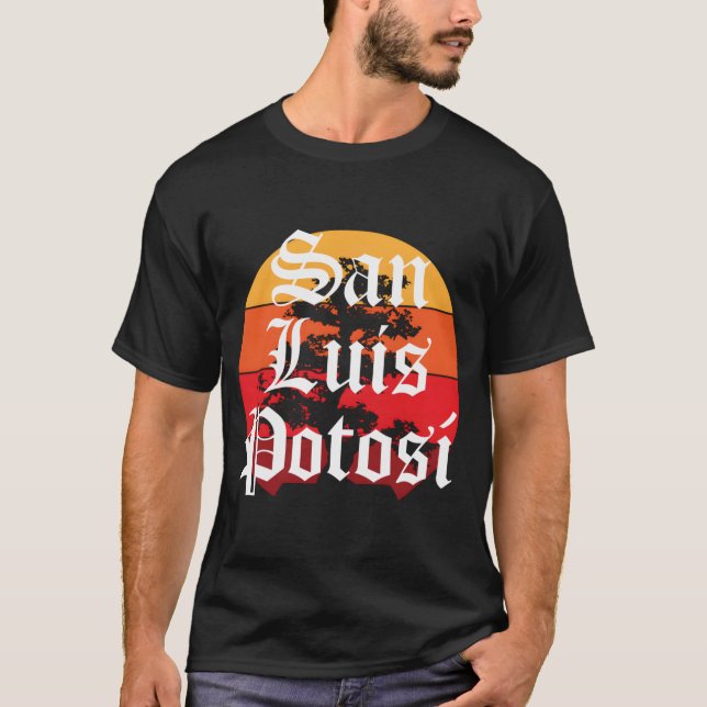 Camiseta San Luis Potosi City México Chola inglesa antigua (Anverso)