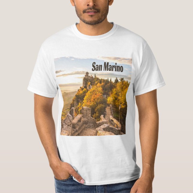 Camiseta San Marino Europa Tres Torres (Anverso)