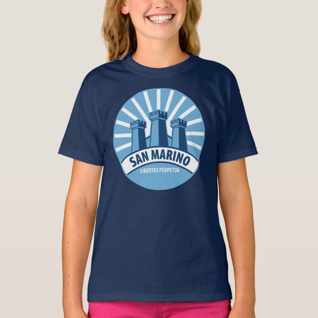Camiseta San Marino Libertas Perpetua (Anverso)