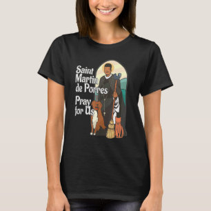 Camiseta San Martín de Porres Santos Negros Africanos