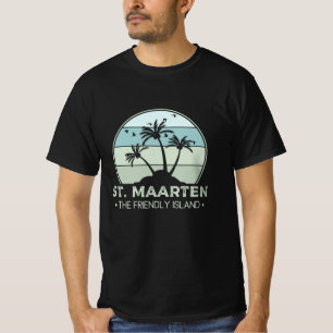 Camiseta San Martín El simpático retro de la isla Sint Ma