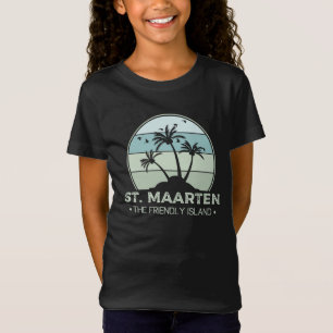 Camiseta San Martín El simpático retro de la isla Sint Mart