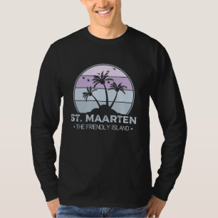 Camiseta San Martín El simpático retro de la isla Sint Mart
