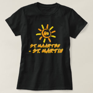 Camiseta San Martín - San Martín amarillo brillante y naran
