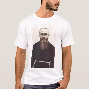 Camiseta San Maximiliano Kolbe sacerdote católico polaco