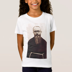 Camiseta San Maximiliano Kolbe sacerdote católico polaco