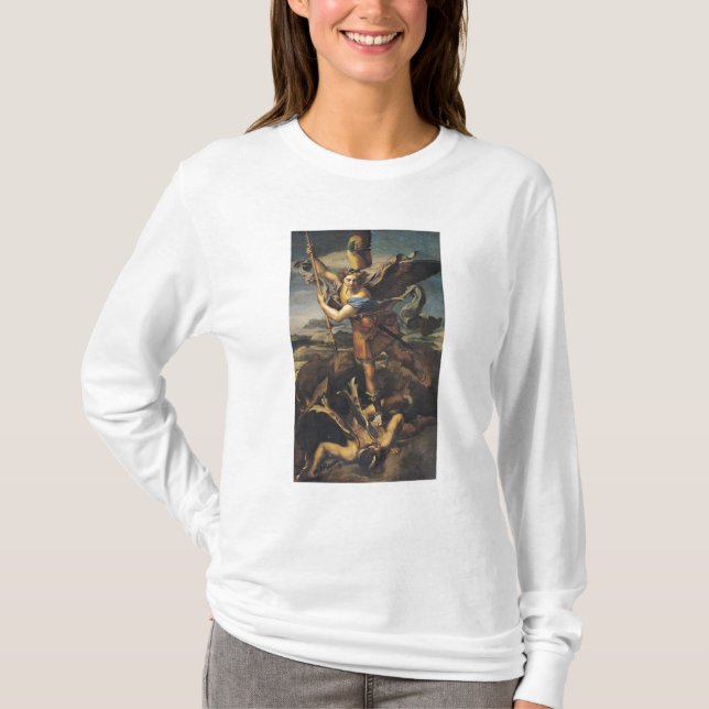 Camiseta San Miguel abrumador del Demonio, 1518 (Anverso)