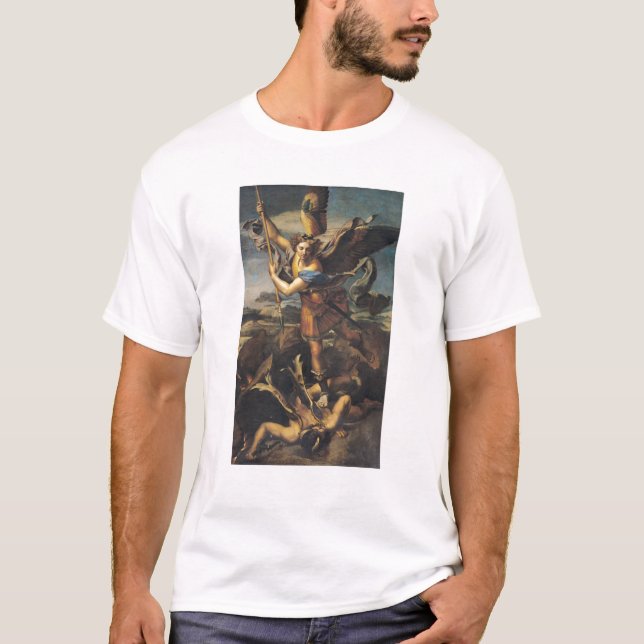 Camiseta San Miguel abrumador del Demonio, 1518 (Anverso)
