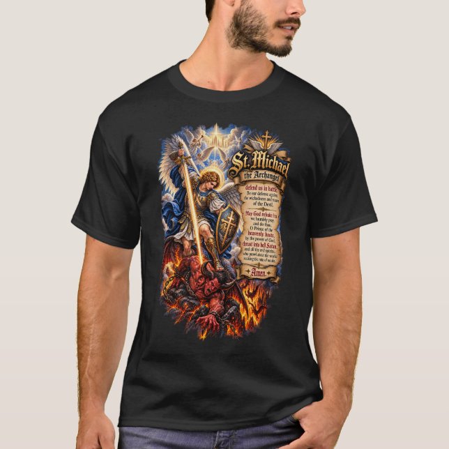Camiseta San Miguel Arcángel (Anverso)