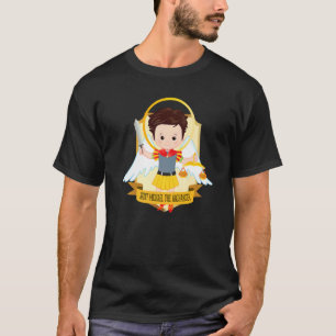 Camiseta San Miguel Arcángel Para Niños Católicos