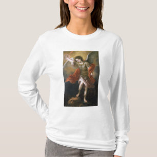 Camiseta San Miguel banishes al diablo al abismo