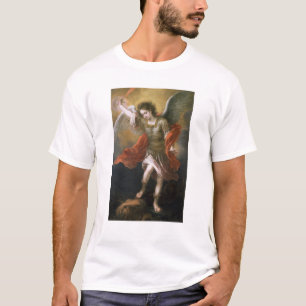 Camiseta San Miguel banishes al diablo al abismo