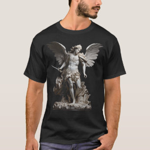 Camiseta San Miguel el Ángel Arcángel de Escultura Angélica