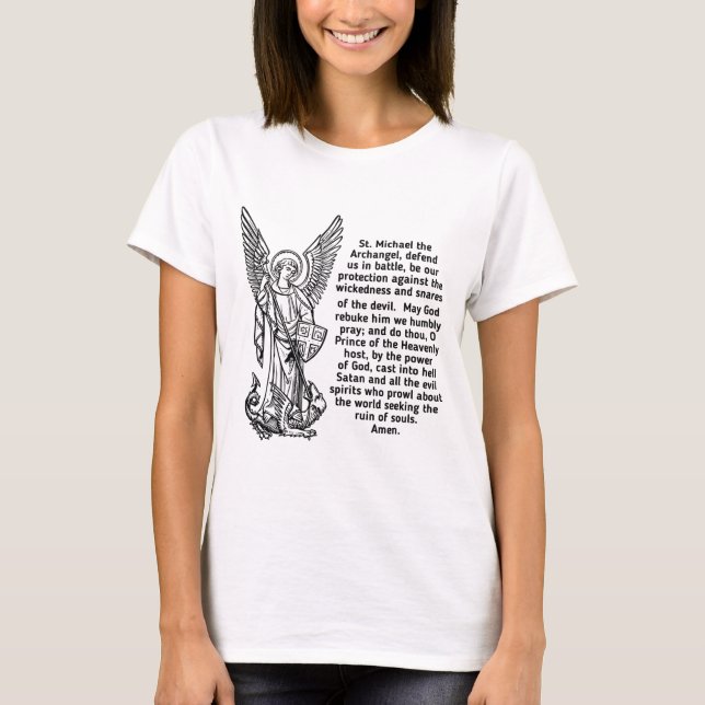 Camiseta San Miguel el arcángel (Anverso)
