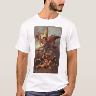 Camiseta San Miguel el Arcángel, defendamos en batalla.