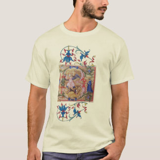 Camiseta San Miguel el arcángel Monograma Antiguo Miniatu