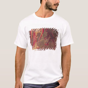 Camiseta San Miguel que pesa almas, de un altarpiece