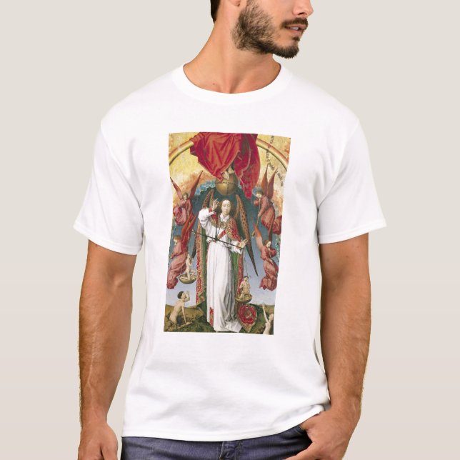 Camiseta San Miguel que pesa las almas (Anverso)