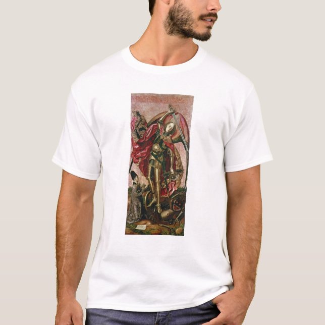 Camiseta San Miguel y el dragón (Anverso)