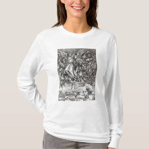 Camiseta San Miguel y el dragón, de un latín
