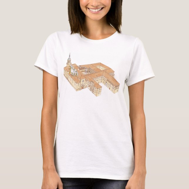 Camiseta San Millan de la Cogolla Monastery. La Rioja (Anverso)