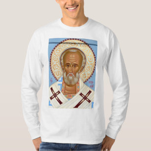 Camiseta San Nicolás de Mira Arte Ortodoxo Premium