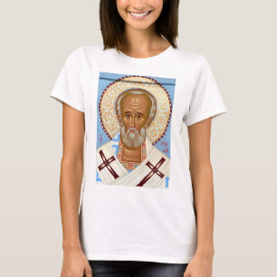 Camiseta San Nicolás de Mira Arte Ortodoxo Premium
