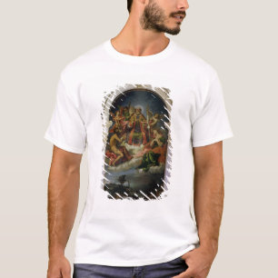 Camiseta San Nicolás en gloria con los santos