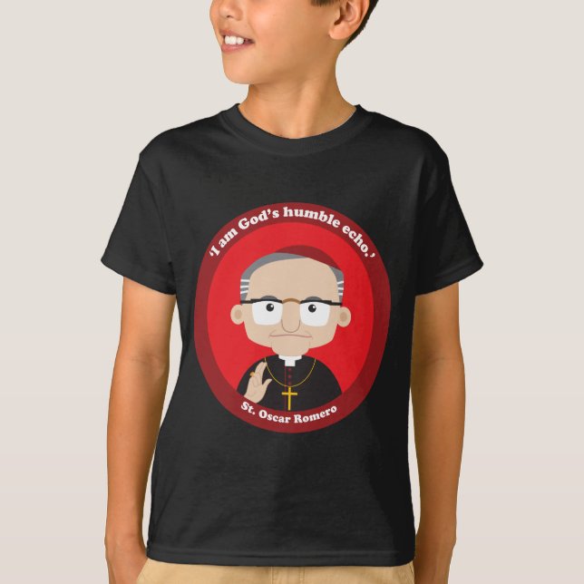 Camiseta San Oscar Romero (Anverso)