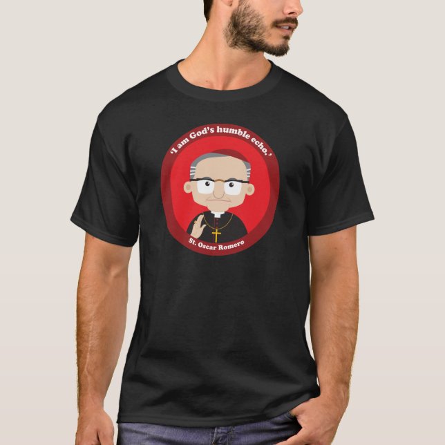Camiseta San Oscar Romero (Anverso)