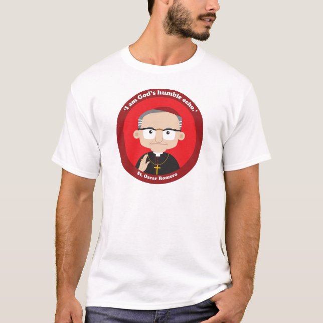 Camiseta San Oscar Romero (Anverso)