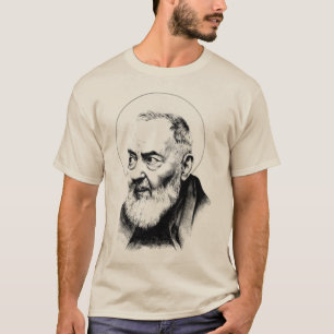 Camiseta San Padre Pío Tiene Mi Sacerdote Católico