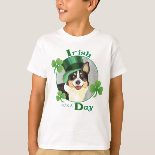 Camiseta San Patricio Cardigan Welsh Corgi