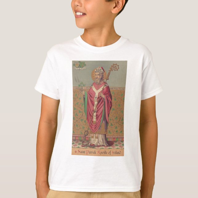 Camiseta San Patricio de Irlanda Arte Céltico Sagrado (Anverso)