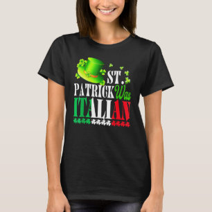 Camiseta San Patricio Era Italiano Sombrero Día de San Patr
