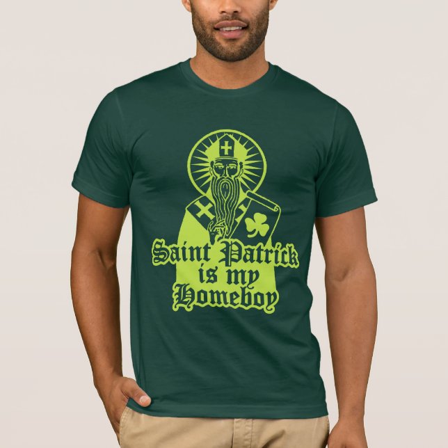 Camiseta San Patricio es mi Homeboy (Anverso)