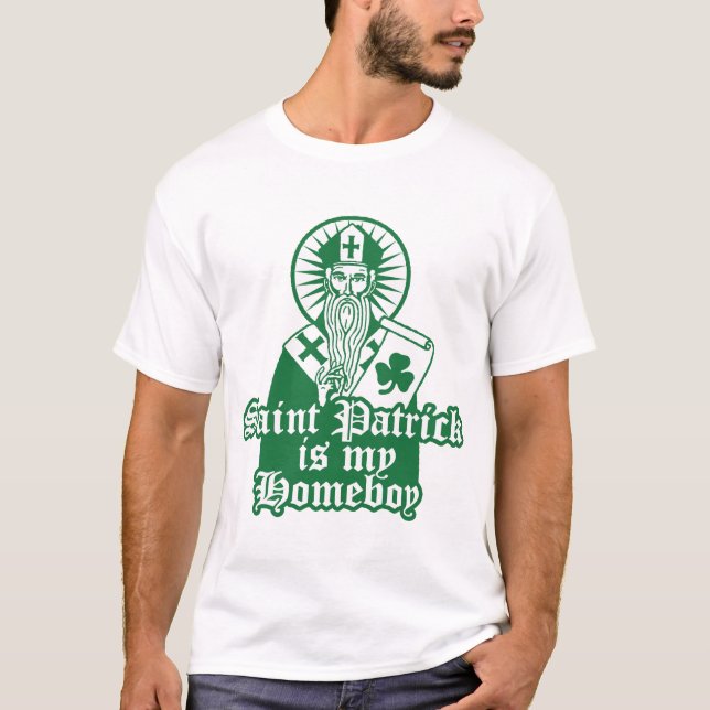 Camiseta San Patricio es mi Homeboy (Anverso)