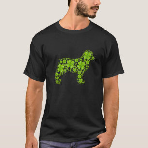 Camiseta San Patricio Retro Leprechaun Bernese Mountain Dog