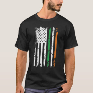Camiseta San Patricio S Day Vintage Bandera Irlandesa Estad