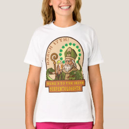 Camiseta San Patricio y las serpientes