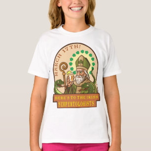 Camiseta San Patricio y las serpientes