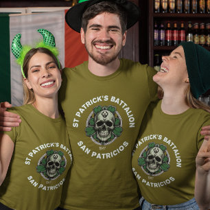 Camiseta San Patricios Batallón de San Patricio Irlandés Me