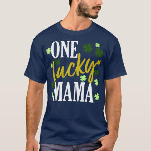 Camiseta san patrick day afortunado mamá