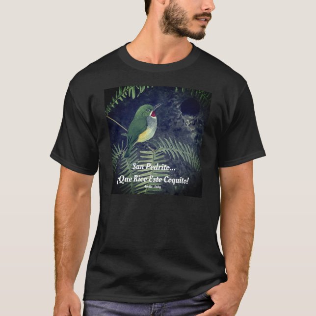 Camiseta San Pedrito... ¡Que Rico Este Coquito!   (Anverso)