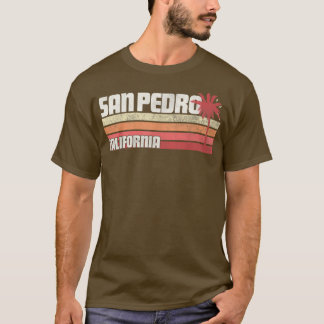 Camiseta San Pedro California CA Vintage 70's 80 Gift Beach