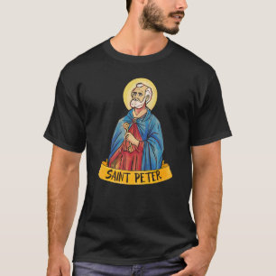 Camiseta San Pedro Las Claves De Apóstol Del Reino Católico