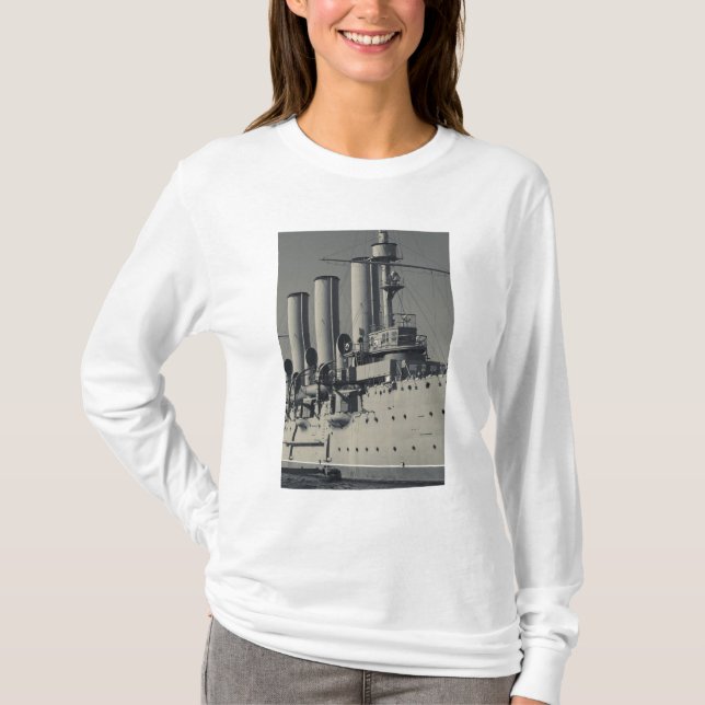 Camiseta San Petersburgo, Cruiser Aurora (Anverso)