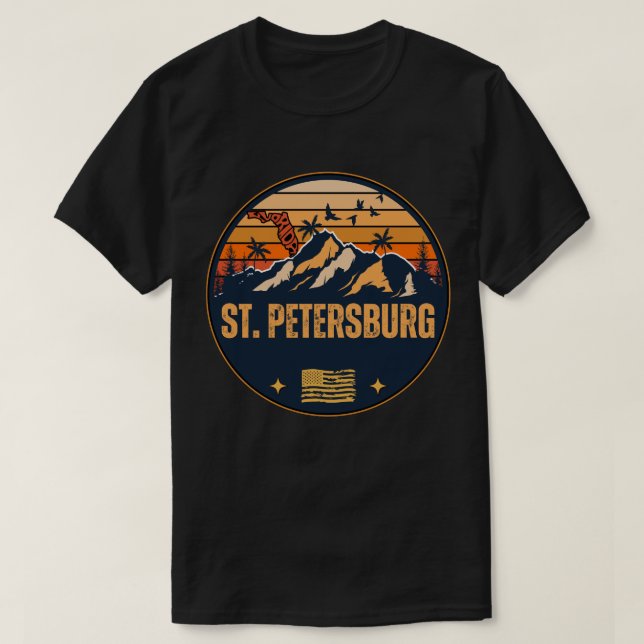 Camiseta San Petersburgo, Florida (Diseño del anverso)