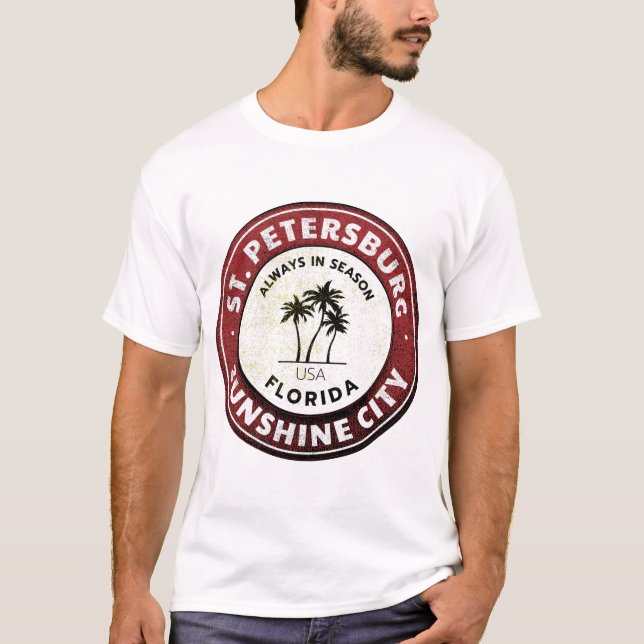 Camiseta San Petersburgo Sunshine City Florida (Anverso)