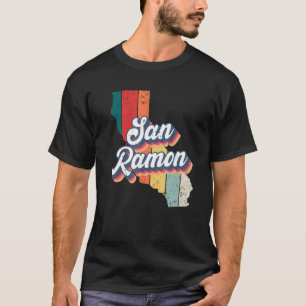 Camiseta San Ramon City Retro Vintage Hometown California